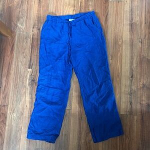 Charter club linen Blue Pants